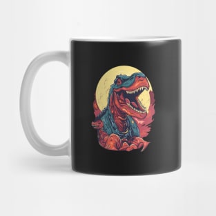 Dinosaur in Space Mug